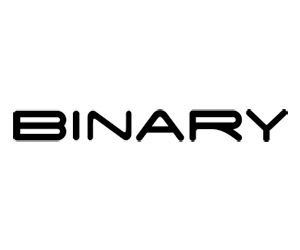 binary logo